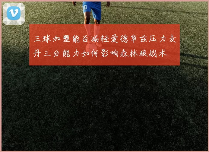 三球加盟能否减轻爱德华兹压力麦丹三分能力如何影响森林狼战术